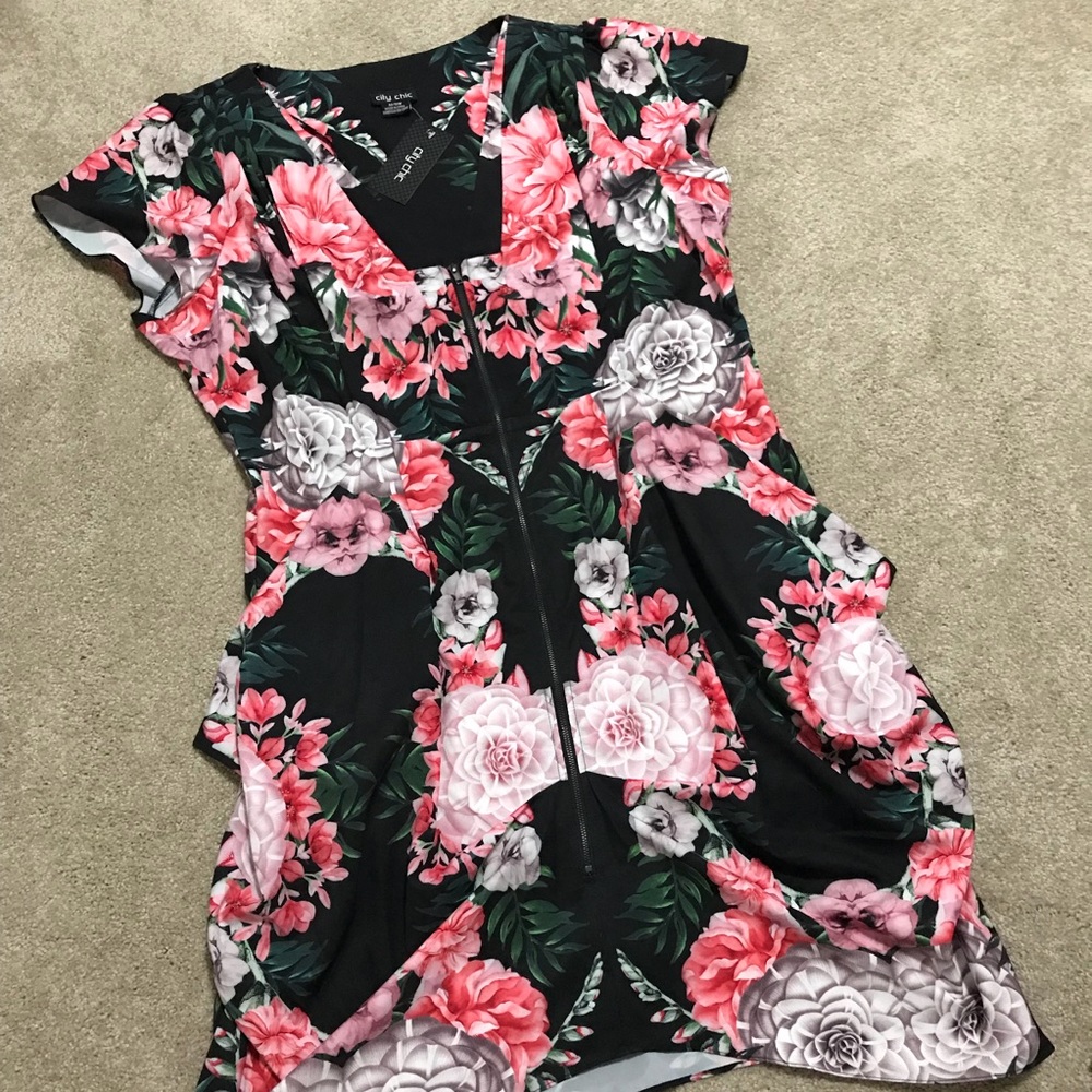 City Chic Plus Size Club Dress